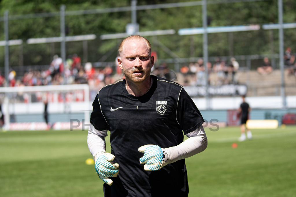 Stuttgarter Kickers vs. SG Sonnenhof Großaspach, Fussball, WFV-Pokal, Finale, 23.05.2026 | Maximilian Reule (SG Sonnenhof Großaspach, #01),Stuttgarter Kickers vs. SG Sonnenhof Großaspach, Fussball, WFV-Pokal, Finale, 23.05.2026