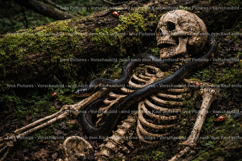 Verfallenes Skelett im Mooswald | Ivna Pictures - Realisiert mit Pictrs.com