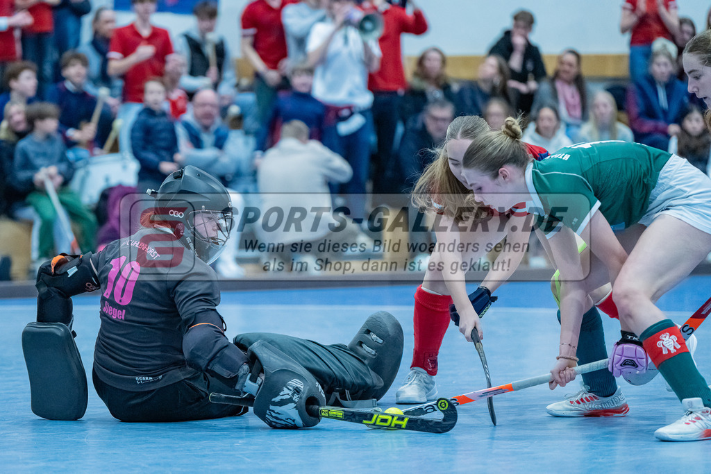 HK_20240303_109190 | Spiel um Platz 5 Deutsche Meisterschaft WU16 am 3.3.2024 Halle DHC, Düsseldorf ,