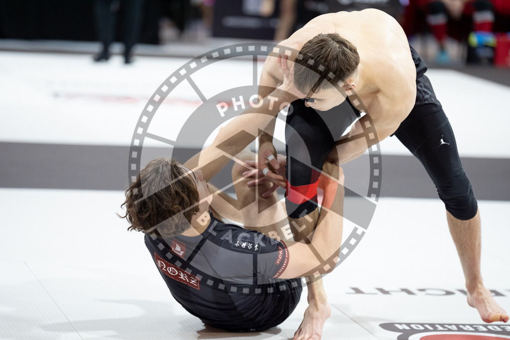 20260214PBB1858 | Fighters compete during the ADCC European Trials  competition day 1 in Belgrade, Serbia, on February 14, 2026.