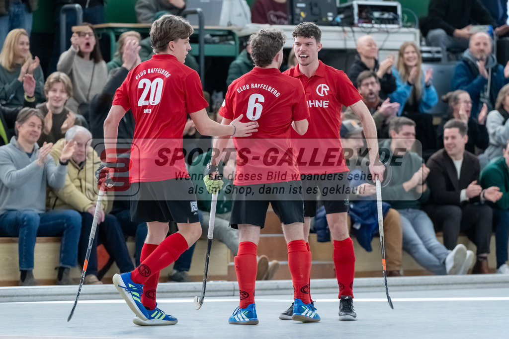 HK_20250202_102352 | 2. Bundesliga Halle Herren Club Raffelberg - Schwarz Weiss Köln am 2.2.2025 Halle am Raffelberg, Duisburg ,