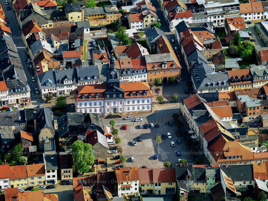3201744 | Marktplatz und Rathaus Königsee, Thüringen