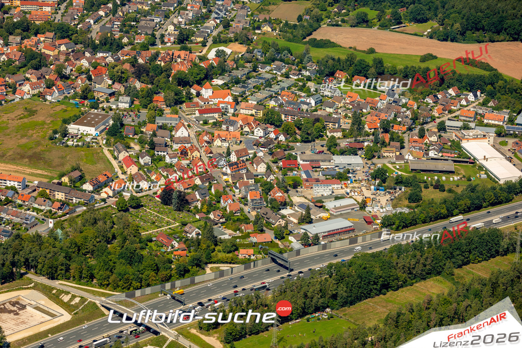 Das Luftbild zeigt : Fischbach bei Nürnberg Nürnberg - Die Luftaufnahme wurde 2023 vom UL-Flugzeug aus erstellt ( keine Drohne ) - Hochauflösende Luftaufnahme - Für grossformatige Ausdrucke geeignet. Die Geschenkidee !Mit Lizenz und Bildrechte bestellbar
