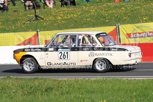 FIA Historic Hill Climb Championship – Rechberg 2026    | Historic race car in action during the FIA Historic Hill Climb Championship at Rechberg, held from 24 to 26 April 2026 near Tulwitz, Styria, Austria. The image shows Christian ZALESKI (POL) BMW 2002 ti.     