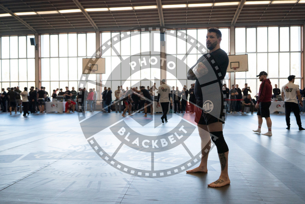 20240309PBB4666 | Fighters compete during the International Luta Livre (ILLCS) Spring Championship in Hannover, Germany, on March 9, 2024.