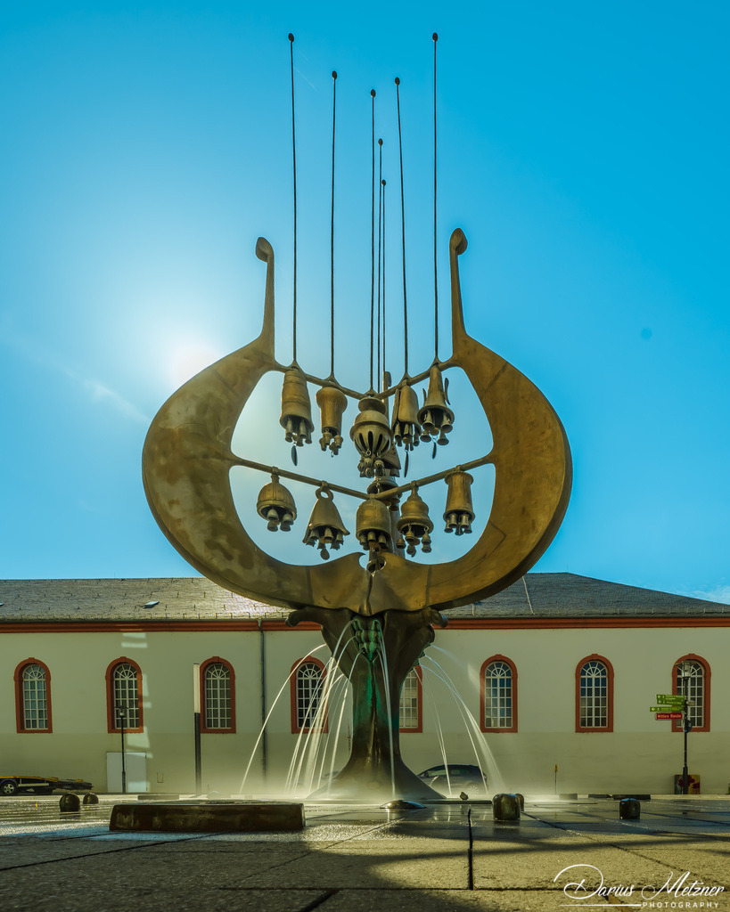 Der Glockenbrunnen in Mainz | Langzeitbelichtung des Glockenbrunnen in Mainz
