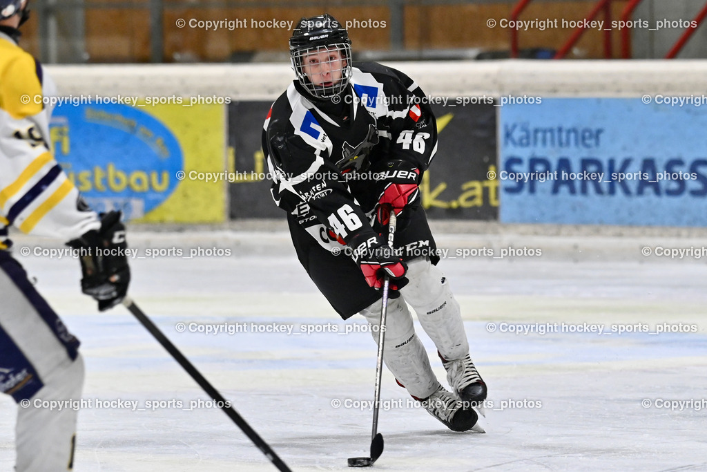 EC Tigers Paternion vs. Tarco Wölfe II | #46 Pirker Garcia Pablo Tarco Wölfe II, EC Tigers Paternion vs. Tarco Wölfe II, EC Tigers Paternion vs. Tarco Wölfe II am 19.12.2024 in Spittal an der Drau (Eissportzentrum Spittal), Austria, (Photo by Bernd Stefan)