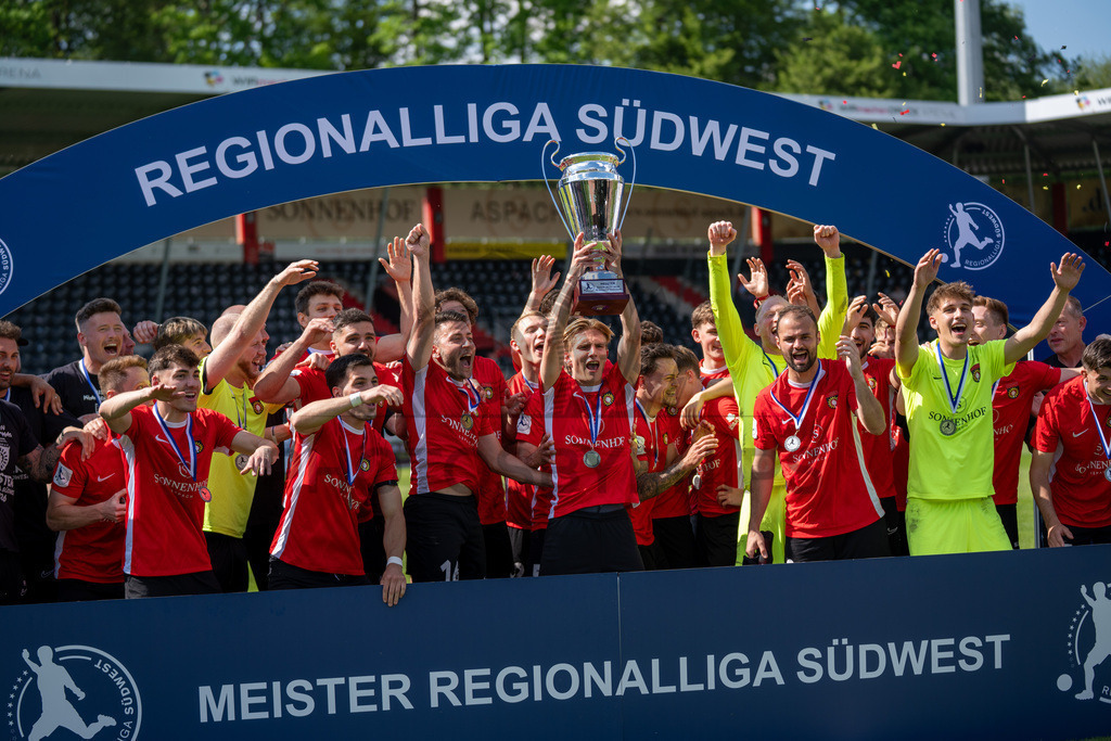 SG Sonnenhof Großaspach vs. SG Barockstadt Fulda-Lehnerz, Fussball, Regionalliga Suedwest, 33. Spieltag, 09.05.2026 | #,SG Sonnenhof Großaspach vs. SG Barockstadt Fulda-Lehnerz, Fussball, Regionalliga Suedwest, 33. Spieltag, 09.05.2026