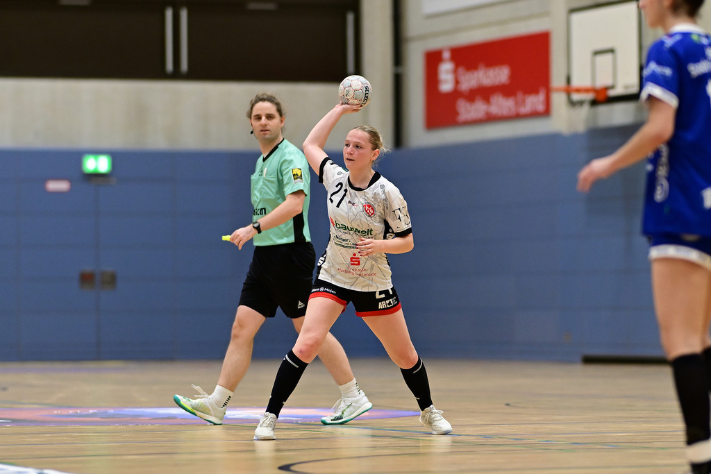 Handball I Frauen I Saison 2025-2026 I Regionalliga I 5. Spieltag I HSG Stade-Fredenbeck - TuS Jahn Hollenstedt | Der Sportfotograf. - Realisiert mit Pictrs.com