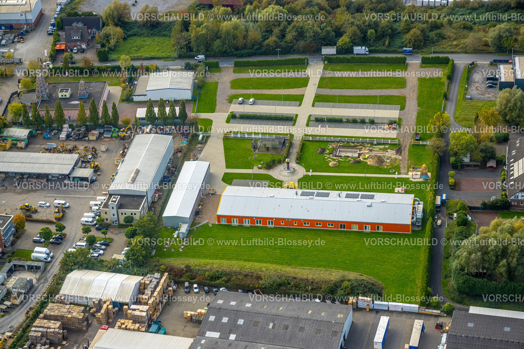Hamm241015122 | Luftbild, Hindukulturzentrum Hamm, Hinduistische Gemeinde in Deutschland K.d.ö.R., Uentrop, Hamm, Ruhrgebiet, Nordrhein-Westfalen, Deutschland