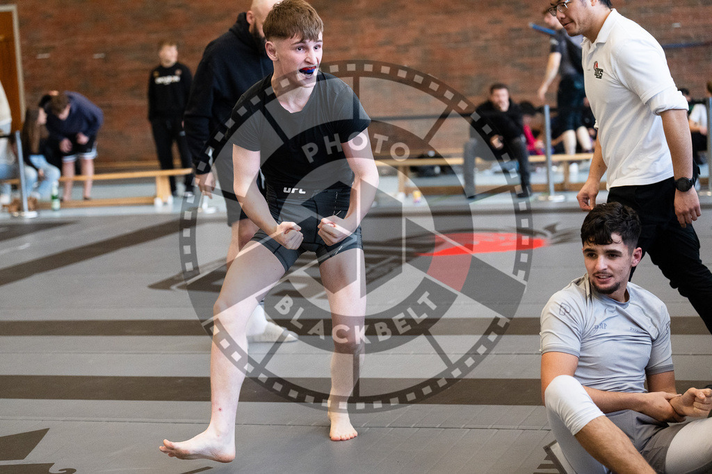 20251129PBB8087 | Fighters compete during the luta livre competition ILLCS XI winter edition on November 29, 2025 in Hannover, Germany.