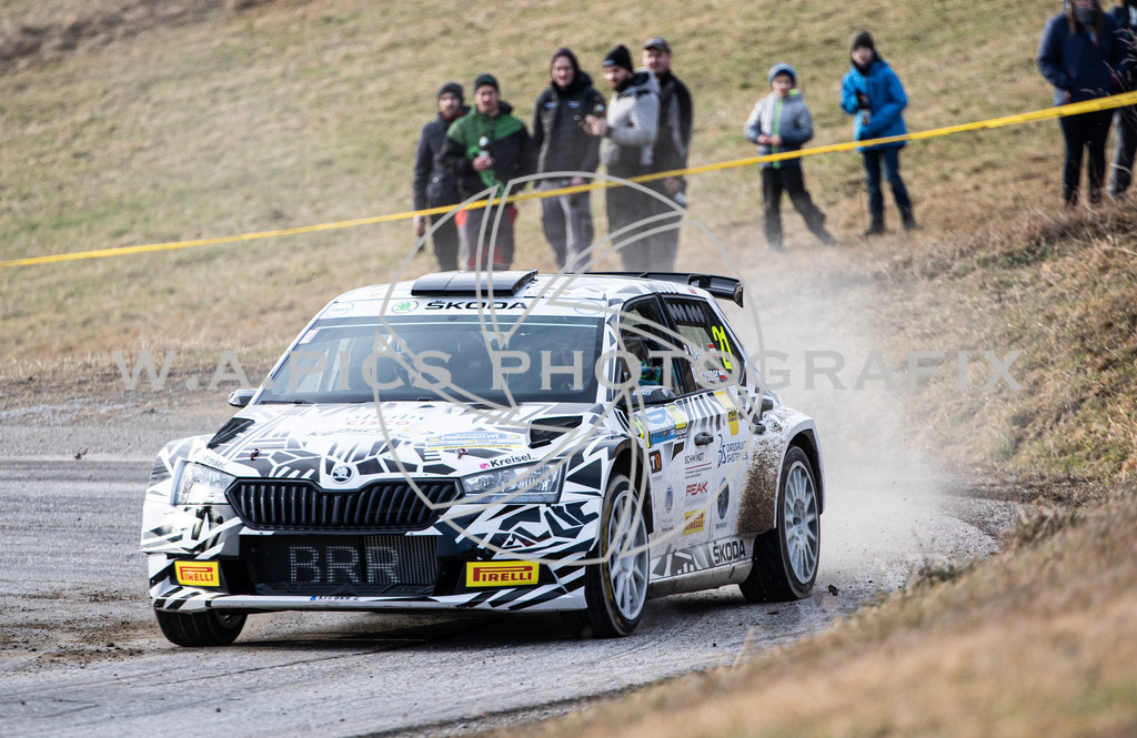 Sportmediapics-03012086138   | Jännerrallye 2020, AUSTRIA, 03-05. jänner 2020 -  Image shows: Philip Kreisel/Daniel Foissner (AUT, Skoda Fabia R5)
Keywords: Motorsport, Rallye, Jänner, Freistadt, Sport.
Photo: Sportmediapics/Andreas Willdoner
