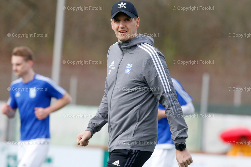 A_LUI_01042023_07 | SPORT,FUSSBALL ,LT1 OOELIGA ASKOE OEDT-UNION EDELWEISS LINZ 01.04.2023 IM BILD: TRAINER RONALD RIEPL  (EDELWEISS LINZ)  FOTO:FOTOLUI