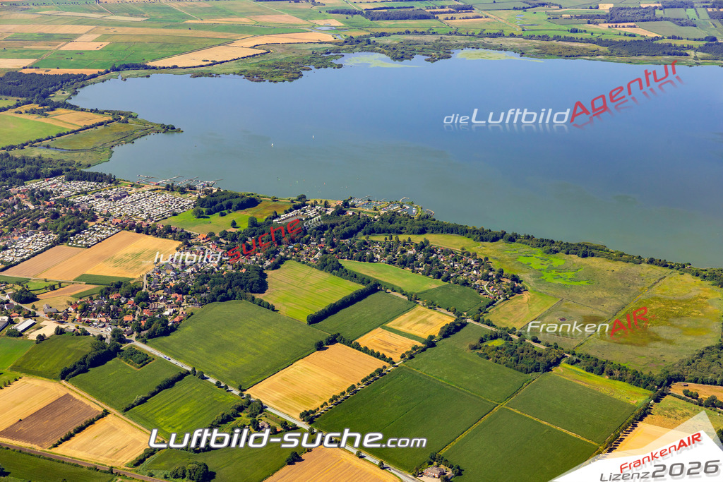 Aktuelles Luftbild von Sandbrink Hüde - Die Luftaufnahme wurde 2022 mittels UL-Flugzeug erstellt ( keine Drohne ) - hochauflösende Kamera-Systeme von  Canon -Beste Qualität - Für grossformatige Ausdrucke geeignet. Die Geschenkidee !
