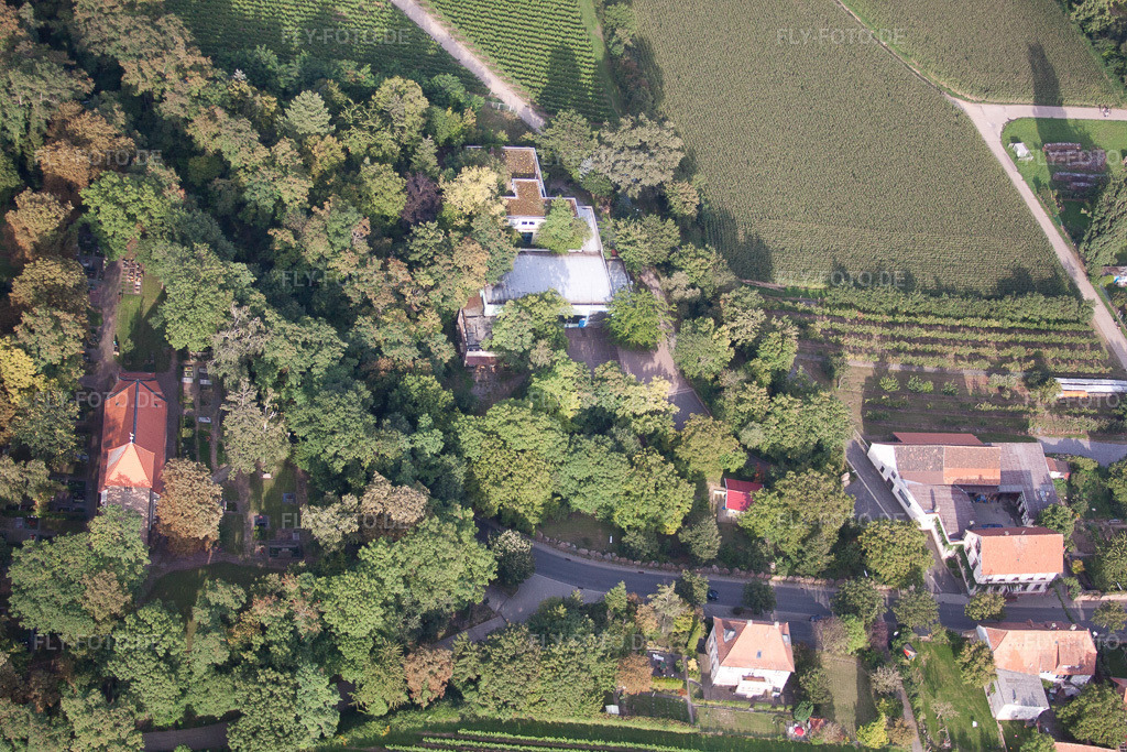 Luftbild: Firmengelände der SEKA Schutzbelüftung GmbH mit Hallen, Firmengebäuden und Produktionsstätten im Ortsteil Wollmesheim in Landau im Bundesland Rheinland-Pfalz in Deutschland. Foto: IMG_44145.jpg vom 17.08.2011 durch Werner Riehm/FLY-FOTO.deWWW.SCHUTZBELUEFTUNG.DE
