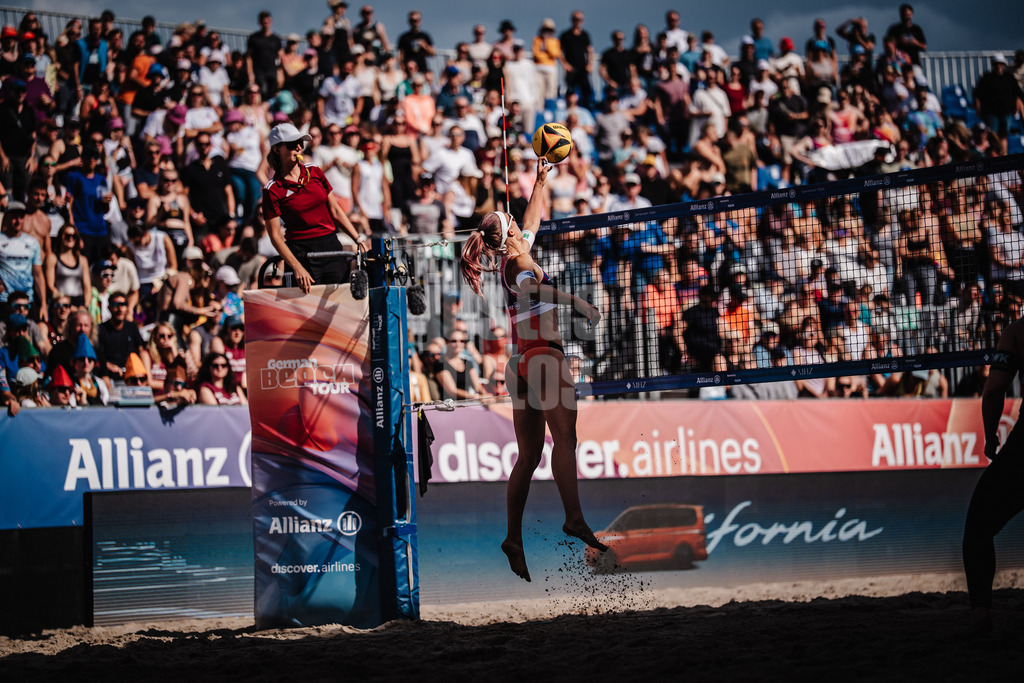 Beachvolleyball | Frauen | Deutsche Meisterschaften 2025 Timmendorfer Strand | 05.09.2025 | Poke von Sandra Ittlinger