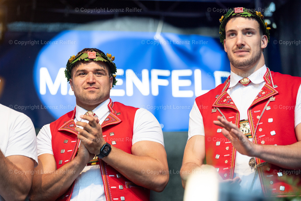 Schwingen -  ESAF Empfang Schwingerkönig 2025 | Maienfeld, 3.9.25, Schwingen - ESAF Empfang Schwingerkönig.