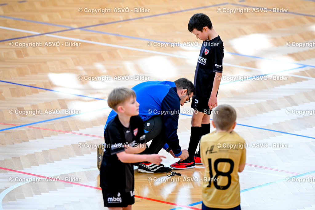 ASVÖ_ Fussballturnier SV Gallneukirchen_ 09.02.2025-105 | 09.02.2025, Gallneukirchen, AUT, ASVÖ, Fussball Nachwuchs Hallenturnier 2025, SV Gallneukirchen im Bild Teilnehmer U 9©Harald Dostal / fodo.media - Realisiert mit Pictrs.com