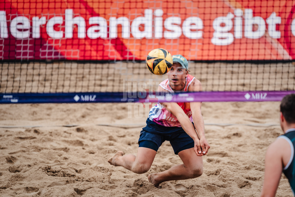 Beachvolleyball | Männer | Allianz German Beach Tour 2025 | Tourstop Hamburg | 29.05.2025 | Ole Schwarmann
