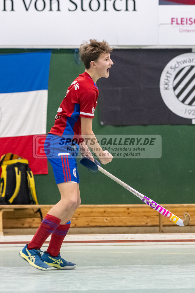 SFE_20230305_0057 | Deutsche Meisterschaft Männliche U16 Halle 2023 am 05.03.2023 in Köln (KTHC Stadion Rot-Weiss Köln Tennis and Hockey Club), Photo: Stephan Fehrmann 2022 (Sports-Gallery)