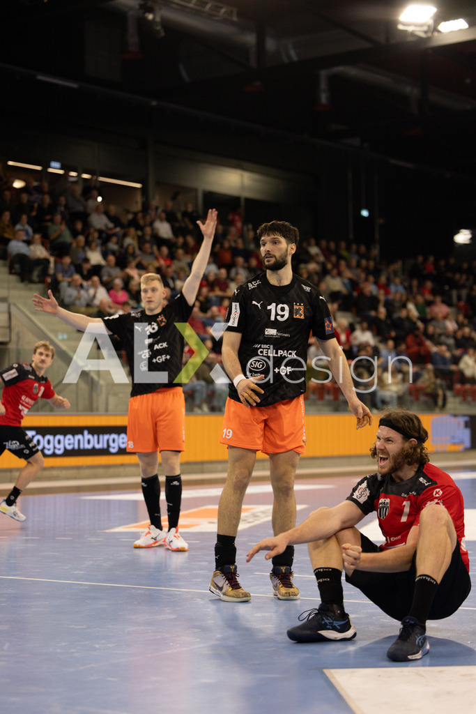 Handballen I Herren I Saison 2025-2026 I Quickline Handball League 2026 | Men I 18. Spieltag I Pfade Winterthur - Kadetten Schaffhausen I 20.12.2025 | 7 Oliver Eggert (Pfadi Winterthur) – Rückraum mitte - Realisiert mit Pictrs.com