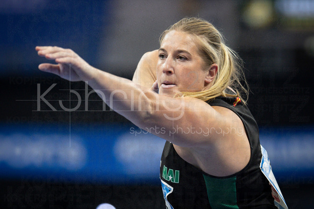 ISTAF Indoor; Duesseldorf, 24.01.2026 | DUESSELDORF, GERMANY - JANUARY 24: Fanny Roos (SWE), shot put, during the ISTAF Indoor Dusseldorf at PSD Bank Dome on January 24, 2026 in Duesseldorf, Germany. 