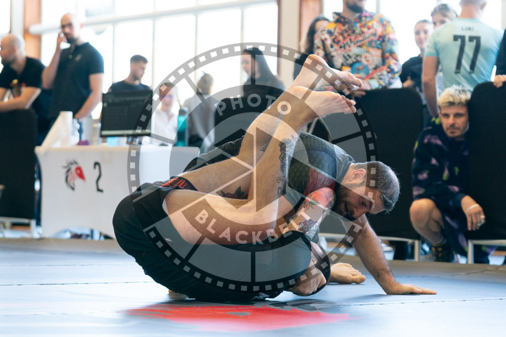 20250329PBB3682 | Fighters compete during the International Luta Livre (ILLCS) Germany IX Spring 2025 Competition spring on March 29, 2025 in Hannover, Germany.© Chiara Dazi