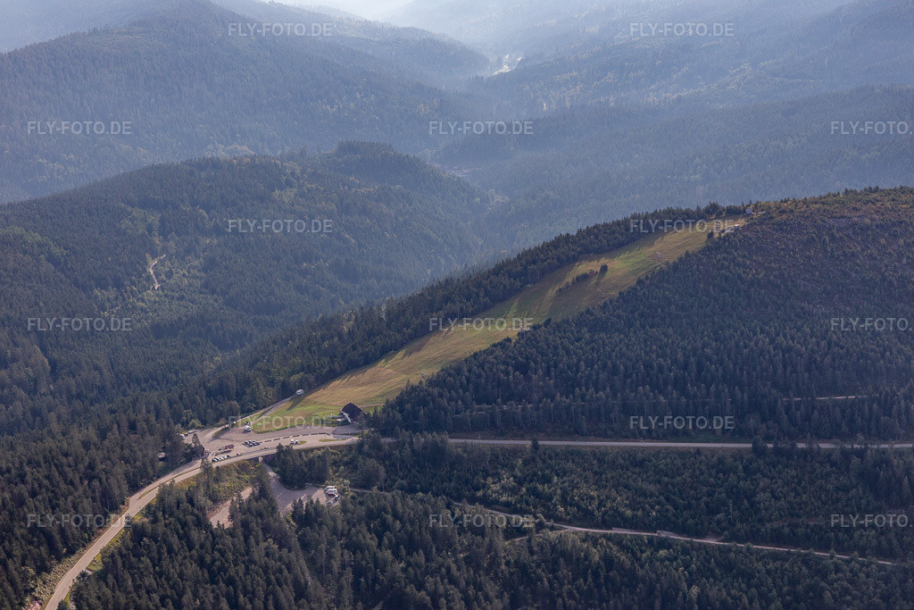 Luftbild: Seibelsecke, Skilift und Piste in Baiersbronn im Bundesland Baden-Württemberg in Deutschland. Foto: IMG_008843.jpg vom 20.09.2020 durch Werner Riehm/FLY-FOTO.de