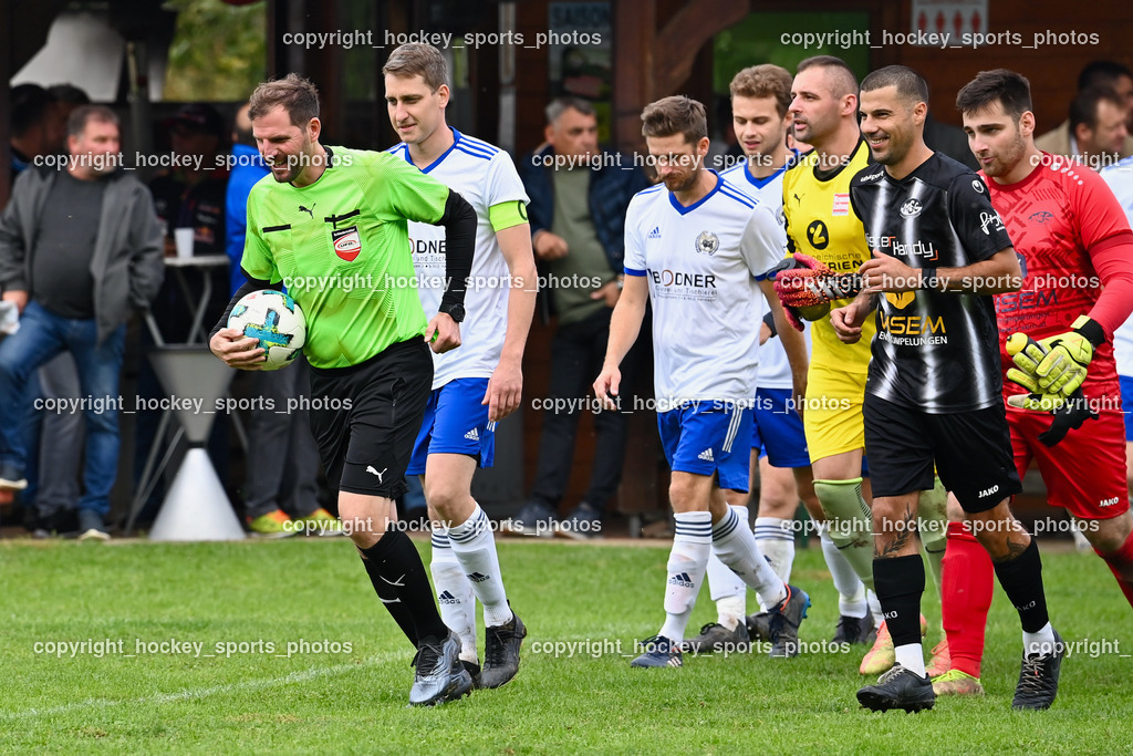 SV Draschitz vs. SC Magdalen 25.9.2022 | Wilhelmer- Zitter Björn Michael Referee, #3 Philipp Novak, #11 Sandro Michael Ebner, #1 Sandro Julian Keckel, #1 Jozef Ment
