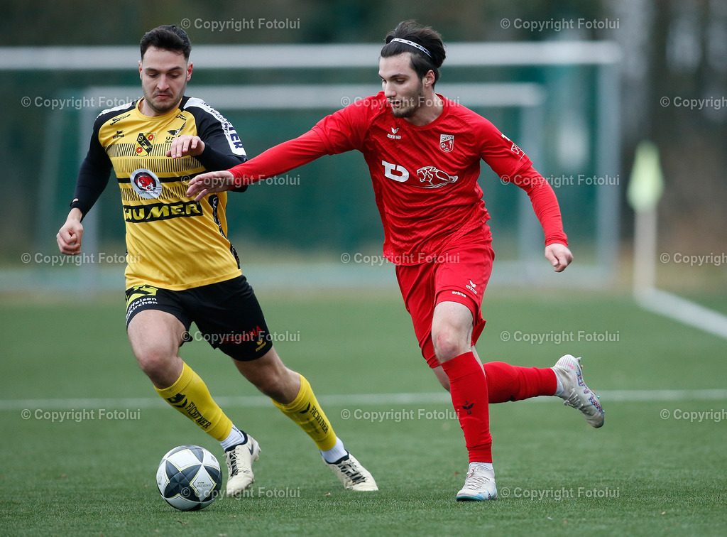 A_LUI_15032025_23 | SPORT FUSSBALL LL.OST E ASKOE OEDT 1B -GUNSKIRCHEN 15.03.IM BILD :TUNAHAN SAHAN  (OEDT1B) UND IVAN JOSIPOVIC (GUNSKIRCHEN)FOTO:OEDT