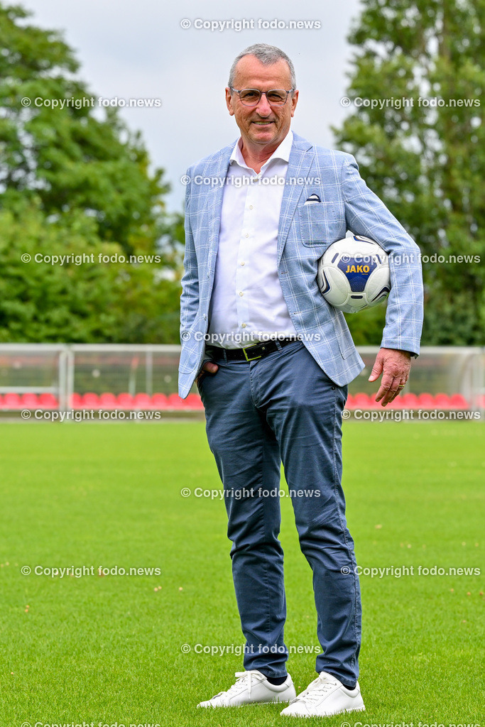 Gerhard Goetschhofer (Praesident OOEFV)_ 08.07.2024-7 | 08.07.2024, Linz, AUT, Gerhard Goetschhofer, im Bild Gerhard Goetschhofer (Praesident OOEFV)