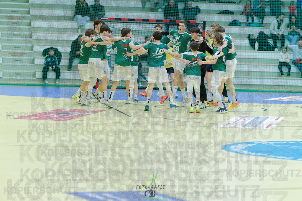 mJC-Regionalliga, Halbfinale Hessenmeisterschaft; HSG Dutenhofen/Münchholzhausen - TSV Pfungstadt | mJC-Regionalliga, Halbfinale Hessenmeisterschaft; HSG Dutenhofen/Münchholzhausen - TSV Pfungstadt am 15.03.2025 in Münchholzhausen (Sporthalle Münchholzhausen)Photo © 2025 - Jörg Heinrich - Realisiert mit Pictrs.com