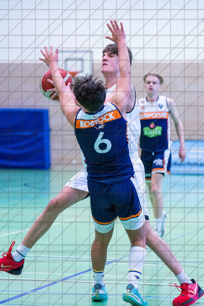 JBBL 24/25 | 19.01.2025 | Charisma Young Bulls vs. Rostock Seawolves | JBBL 24/25 | 19.01.2025 | Charisma Young Bulls vs. Rostock Seawolves - - - - - CREDIT, www.bullenfotos.de, Martin König, Hörner Weg 40, D-49078 Osnabrück, +4917663732967, Nutzung und Weitergabe nur zu den vereinbarten Zwecken. Presseanfragen an Urheber. Alle Rechte beim Urheber. - - - - - - Realisiert mit Pictrs.com