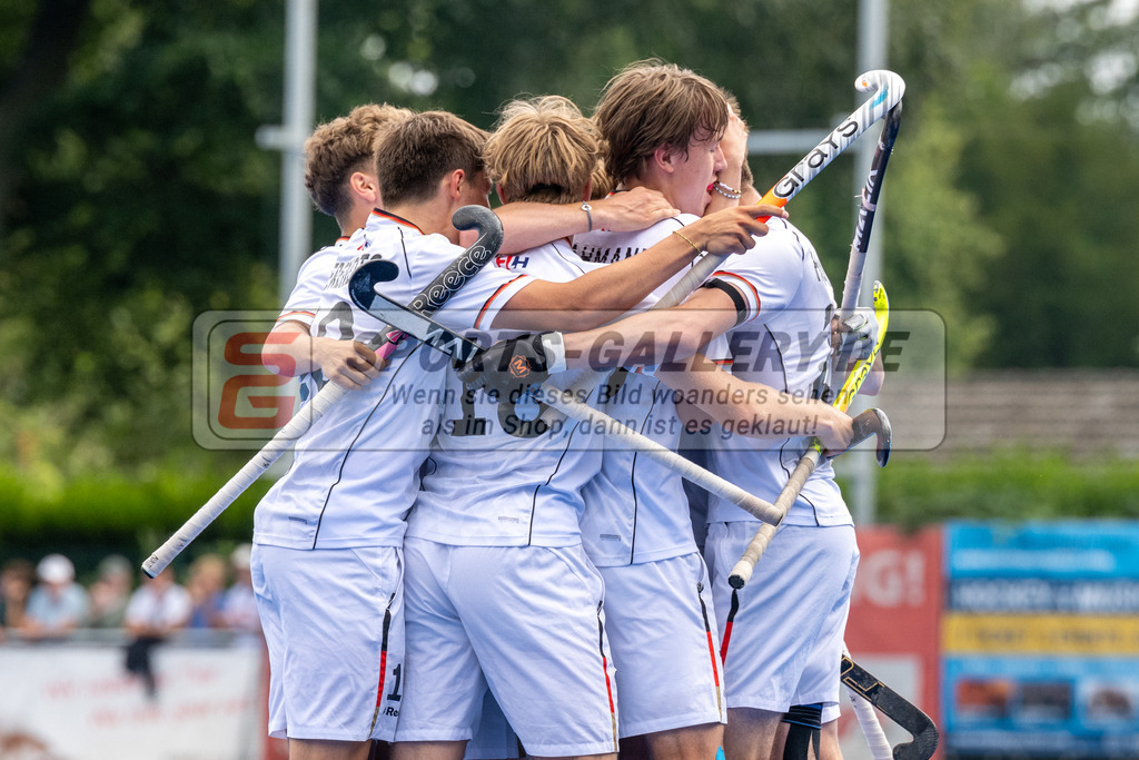 SFE_20230716_0370 | EuroHockey EM U18 Boys Final Belgium vs Germany am 16.07.2023 in Krefeld (Gerd-Wellen-Hockeyanlage), Photo: Stephan Fehrmann 2023 (Sports-Gallery)