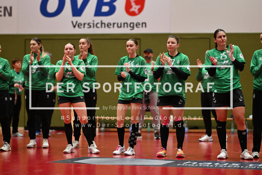 Handball I Frauen I Saison 2024-2025 I 2. Bundesliga I 11. Spieltag I SV Werder Bremen - HSV Solingen-Gräfrath 76 I 09834 | Der Sportfotograf. - Realisiert mit Pictrs.com