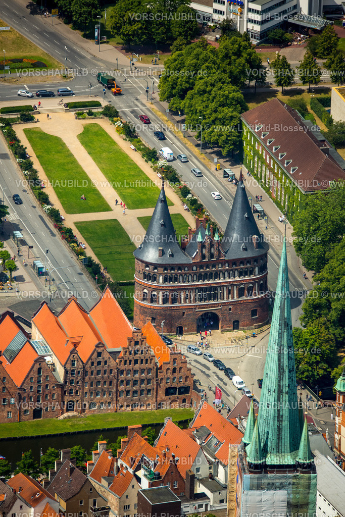Luebeck15069214 | Hostentor, Holstein-Tor, spätgotisches Stadttor, Wahrzeichen von Lübeck,,  Lübeck, Lübecker Bucht, Hansestadt, Schleswig-Holstein, Deutschland