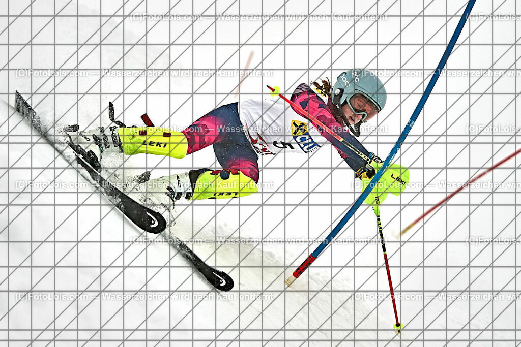 ALP1134_NW-OAC-SL-I_Hochkar_Gravogl Anja | (C)FotoLois.com, Alois Spandl. NÖ Raiffeisen-Club NachwuchsCup & OstalpenCup, Hochkar, Slalom, So 7. Januar 2024.