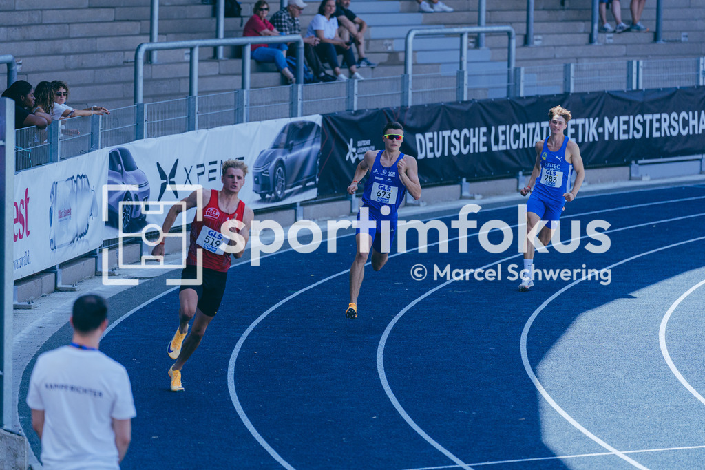 Deutsche Meisterschaften U20 / U16 2026 | Michal Fatyga, SC Neubrandenburg, 673, 400 Meter Hürden, Deutsche Meisterschaften der U20 &amp; U16 2026, Lohrheidestadion Bochum-Wattenscheid, 11.07.2026. Foto: Marcel Schwering / sportimfokus - Realisiert mit Pictrs.com