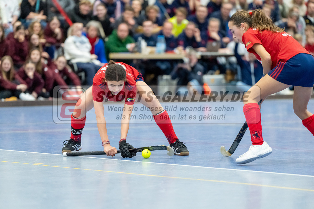 HK_20250223_103203 | Deutsche Meisterschaft wU14 Finale und Ehrungen am 23.2.2025 Düsseldorfer HC, Düsseldorf