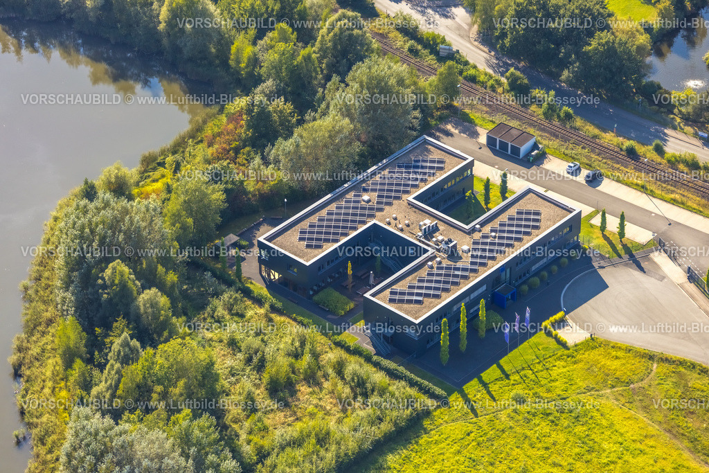 Hattingen240810568 | Luftbild, TÜV Saarland Bildung und Consulting GmbH Gebäude, Hattingen, Ruhrgebiet, Nordrhein-Westfalen, Deutschland