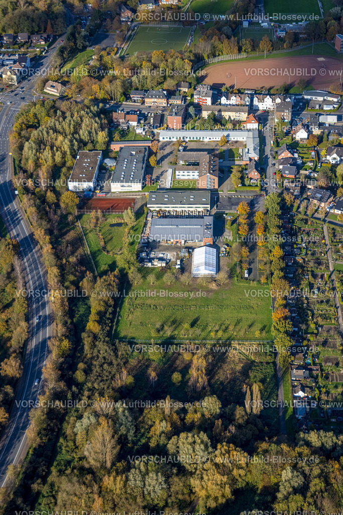 Hamm231101580Ausbildungszentrum_Print9999Pixel300dpi | Luftbild des Berufsförderungswerk der Bauindustrie NRW gGmbH,  Bockum-Hövel, Hamm, Ruhrgebiet, Nordrhein-Westfalen, Deutschland