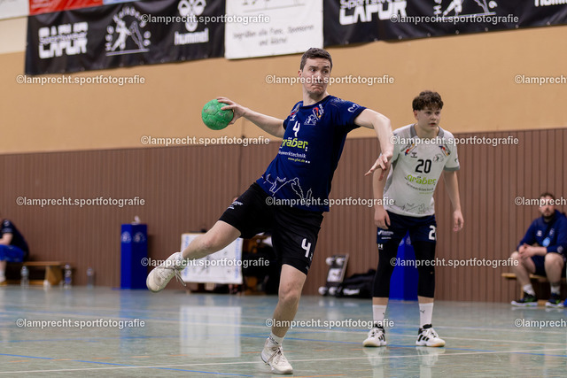 Handball I Herren I Saison 2025-2026 I SHSE Manfred-Frank-Pokal I Viertelfinale I HSG Kalkberg 06 II - HSG Kalkberg 06 038 | Alexander Stange (4, HSG Kalkberg 06) - Realisiert mit Pictrs.com