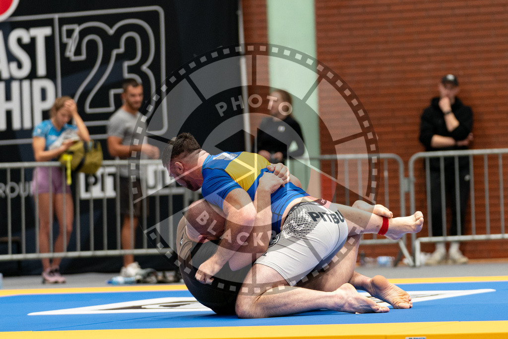 20230916PBB4088 | Fighters compete during the grappling tournement ADCC Trials (European, Middle East and African Championship) in Warsaw, Poland, on September 16, 2023.