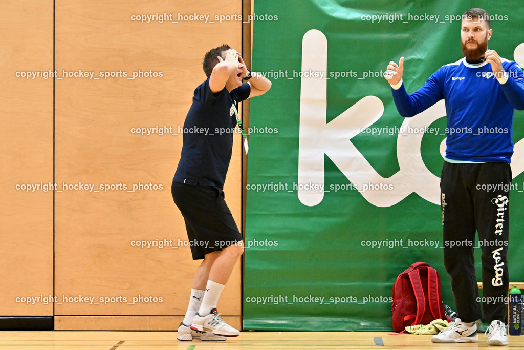 SC Ferlach vs. UHK Krems | Betreuer SC Ferlach Hoezl Christoph, #96 KONECNY Micha Martin SC Ferlach, SC Ferlach vs. UHK Krems, SC Ferlach vs. UHK Krems am 02.05.2026 in Ferlach (Ballspielhalle Ferlach), Austria, (Photo by Bernd Stefan)