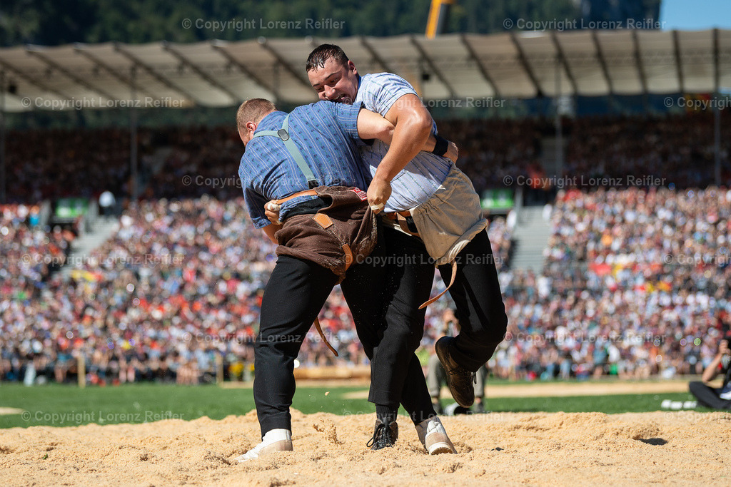 Schwingen -  ESAF Sonntag 2025 | Mollis, 31.8.25, Schwingen - ESAF Sonntag.