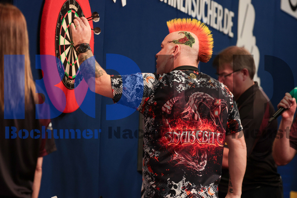  29.10.2023 - 
 | Sebastian Sendlak / Bochumer Nachrichtendienst (BOND) - PDC European Darts Championship: Viertelfinale {Persons shown} - Realisiert mit Pictrs.com