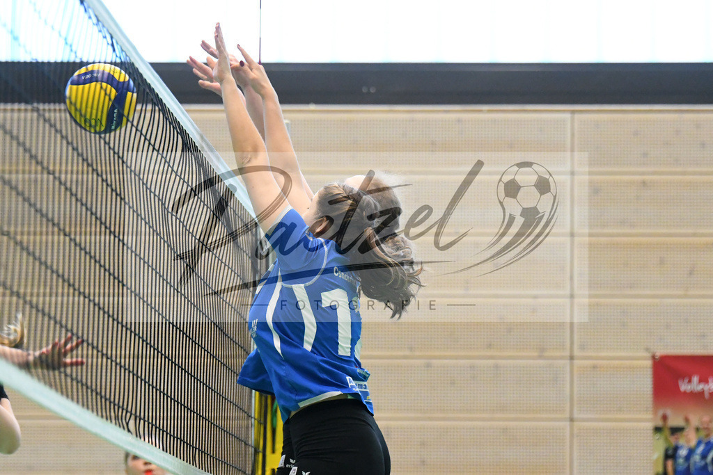20200202_VCOOTB_0055 | Volleyball, Frauen:   waehrend des Spiels der Regionalliga NordWest zwischen VC Osnabrueck und Oldenburger TB in der Schlosswall-Halle am 02.02.2020 in Osnabrueck, Deutschland. - Realisiert mit Pictrs.com