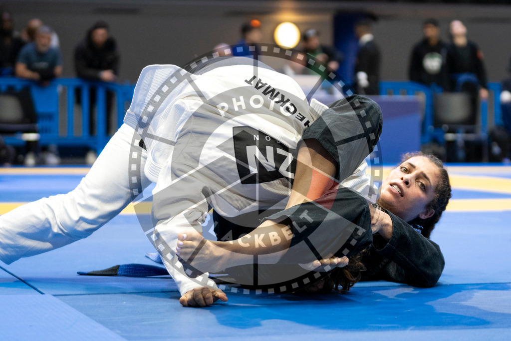 20240121PBB5544 | Fighters compete during the second day of the IBJJF European Championship in Paris, France, on January 21, 2024.