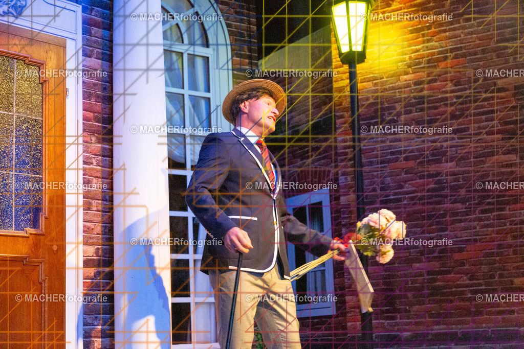 287_MFL-2025 | Portraitbilder von Regisseur; Darsteller; Techniker; Maske; Kostüme; Chor; Musiker; Bilderserie der Generalprobe und der Premierenvorstellung, Szenenbilder; Ausdrucksstudien; Bühnenüberblick; Bühnenkulissen; Pressefotos inkl. Redaktionsfoto Darstellergruppe.