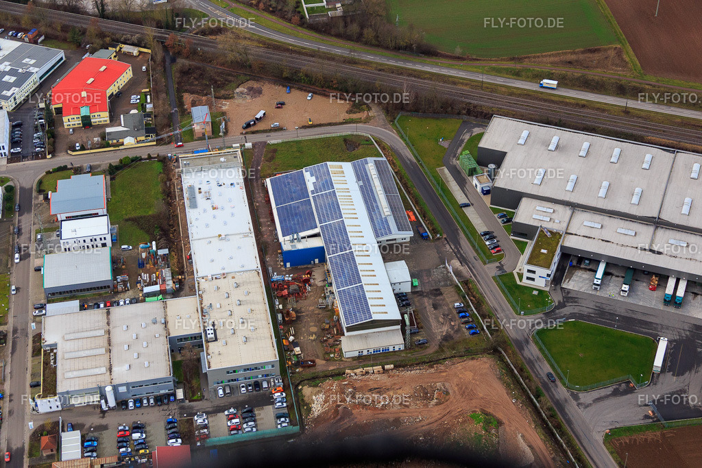 Pemat, RBM Rohrbacher Maschinen Anlagenbau GmbH und SERO GmbH https://www.pemat.de/ http://www.sero.de/ | Luftbild: Pemat, RBM Rohrbacher Maschinen Anlagenbau GmbH und SERO GmbH https://www.pemat.de/ http://www.sero.de/ in Rohrbach im Bundesland Rheinland-Pfalz in Deutschland. Foto: IMG_085660.jpg vom 08.01.2016 durch Werner Riehm/FLY-FOTO.de - Realisiert mit Pictrs.com